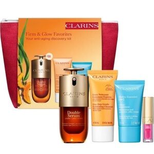 SOLD🔥Clarins Firm & Glow Favorites set